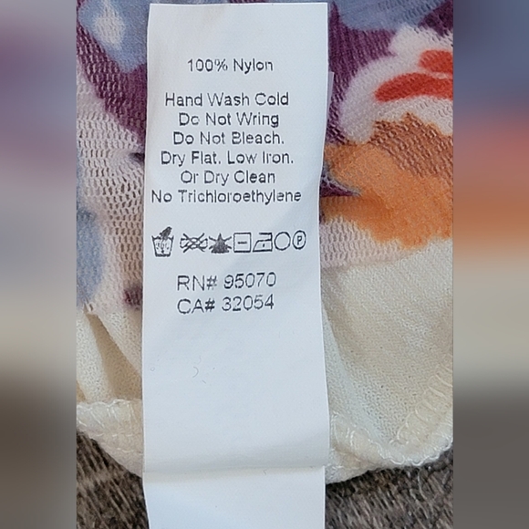 Weston Wear Anthropologie Mesh Flowy Babydoll Top Womens XS Multi Short-Sleeve - Picture 12 of 12